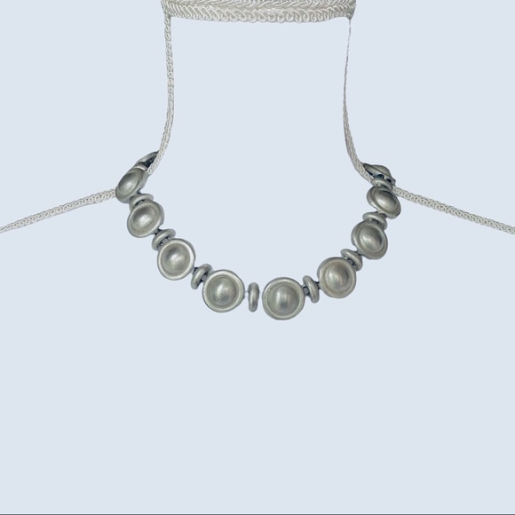 Anne Klein Jewelry - VINTAGE CLASSIC ANNE KLEIN SILVER LINKS CHOKER NECKLACE